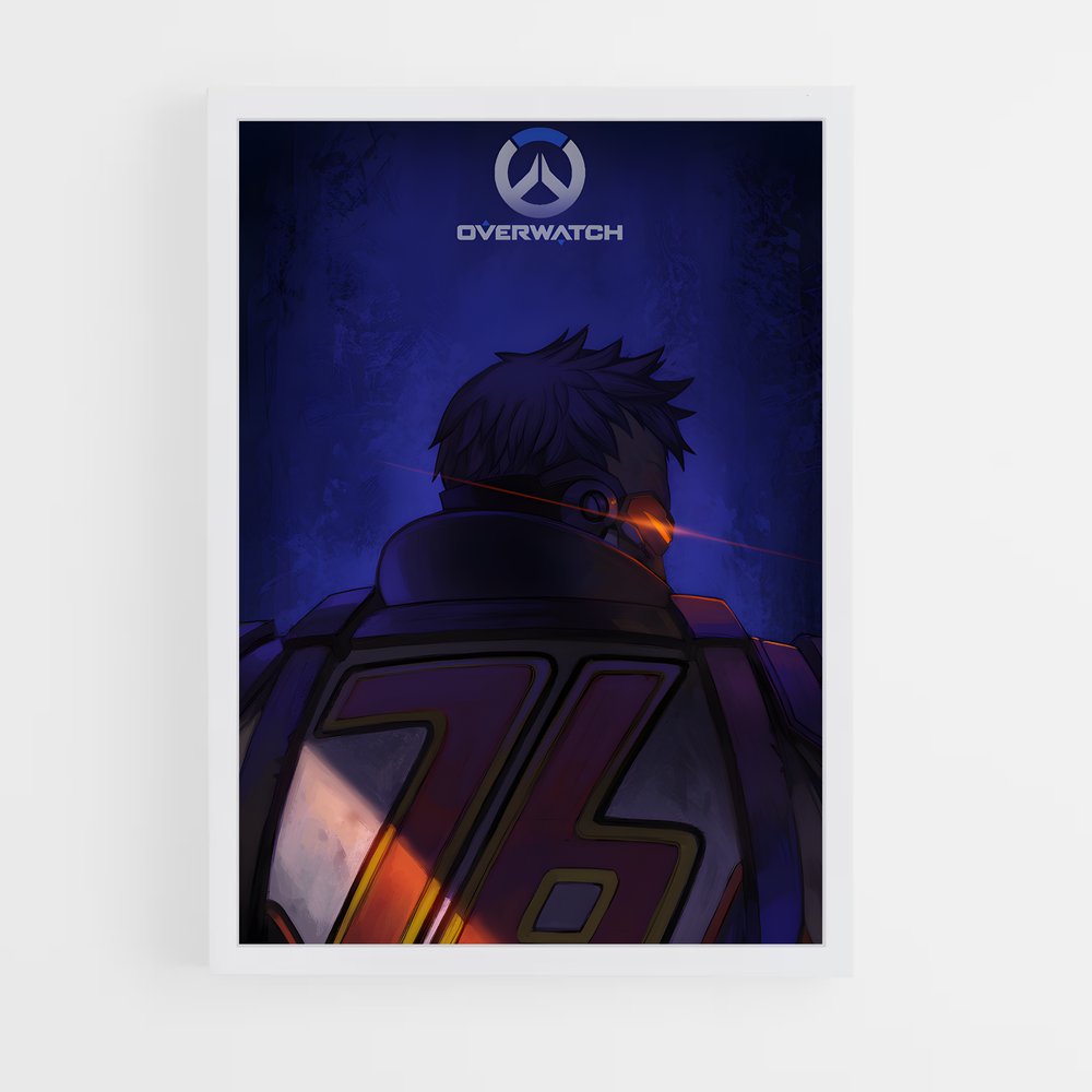 Poster Opérateur de Choc – affiche Overwatch (vue 3)